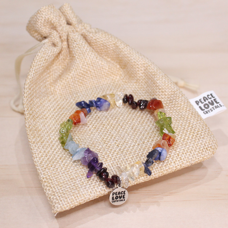 Rainbow Chip Bracelet