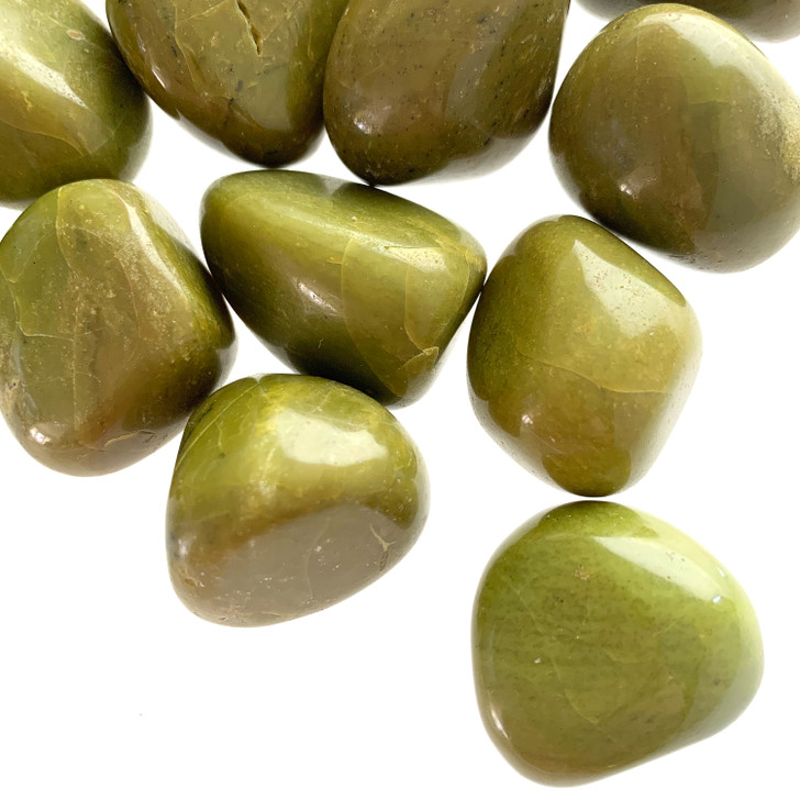 Green Opal Large Tumbled Stones