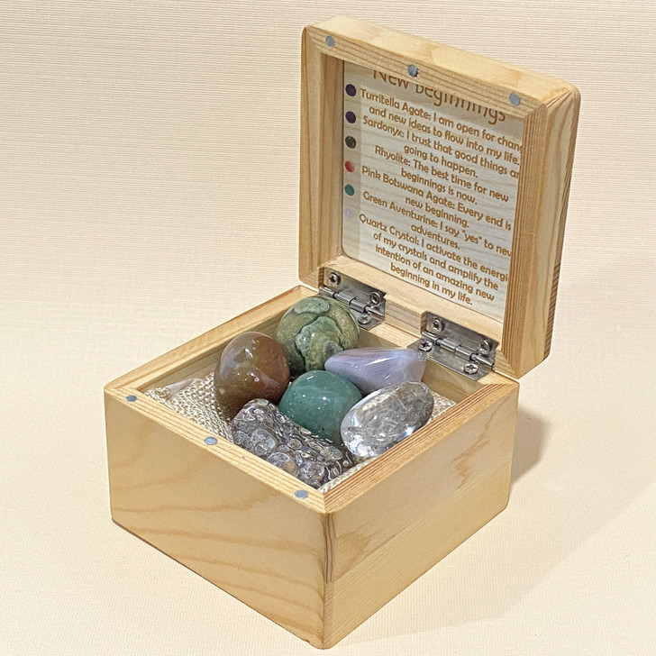 New Beginnings Crystal Collection Box