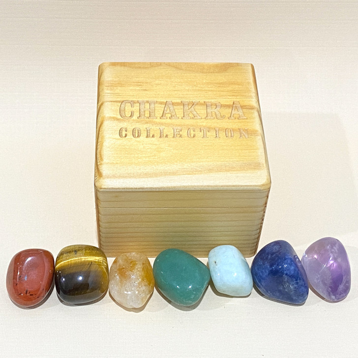 Chakra Crystal Collection Box