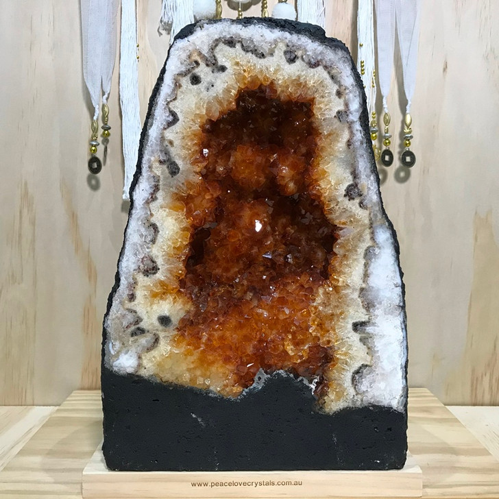 Citrine Geode Cave