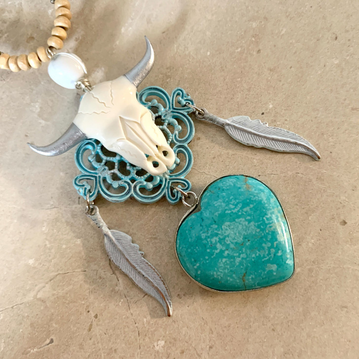 Bohemian Love Dreamcatcher Necklace