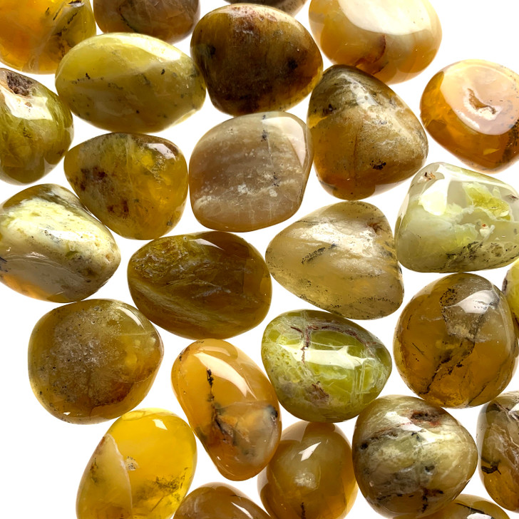 Yellow Opal Tumbled Stones