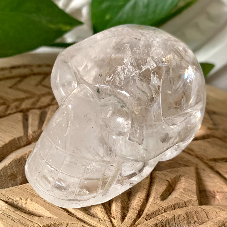 Clear Quartz Crystal Skull