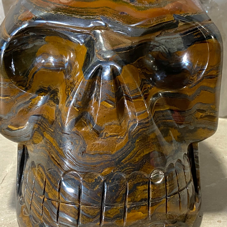 Tiger Iron Skull