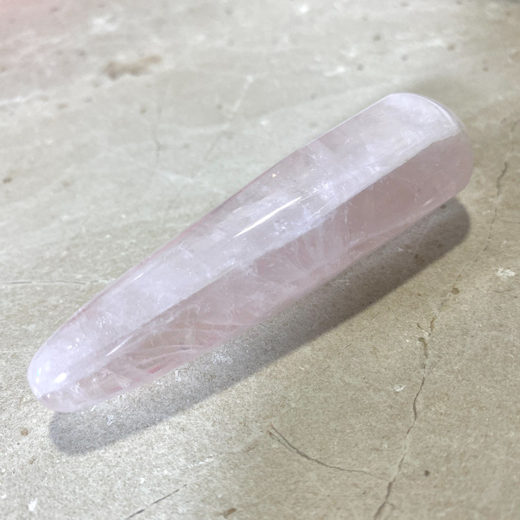 Rose Quartz Crystal Wand