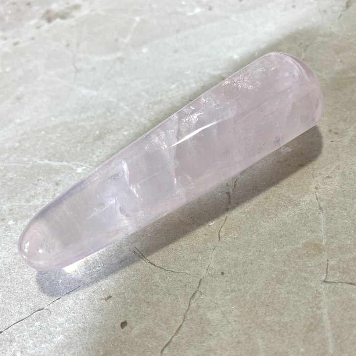 Rose Quartz Crystal Wand