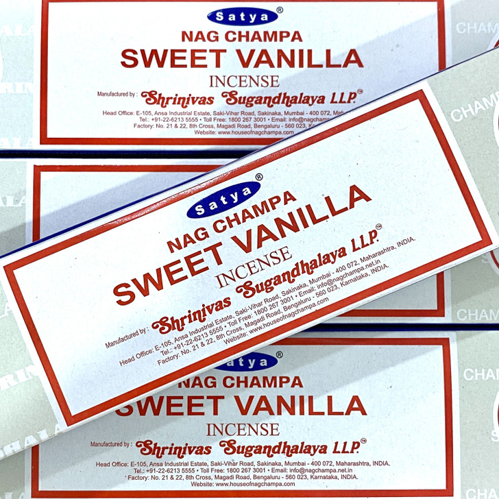 Sweet Vanilla Satya Incense Sticks