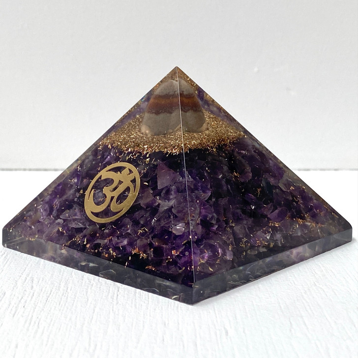 Amethyst Orgonite Pyramid