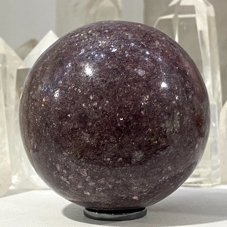 Lepidolite Sphere 6.9cm #2942