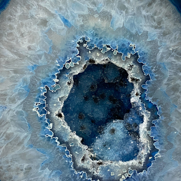 Blue Agate Geode