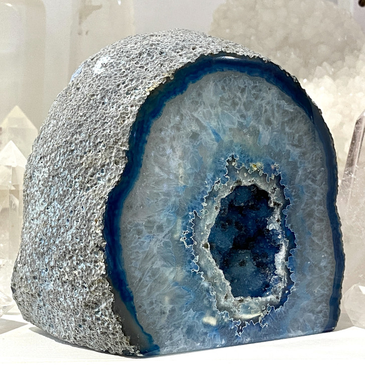 Blue Agate Geode