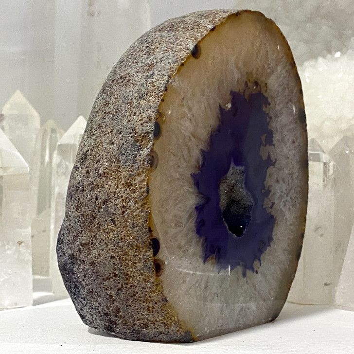 Purple Agate Geode