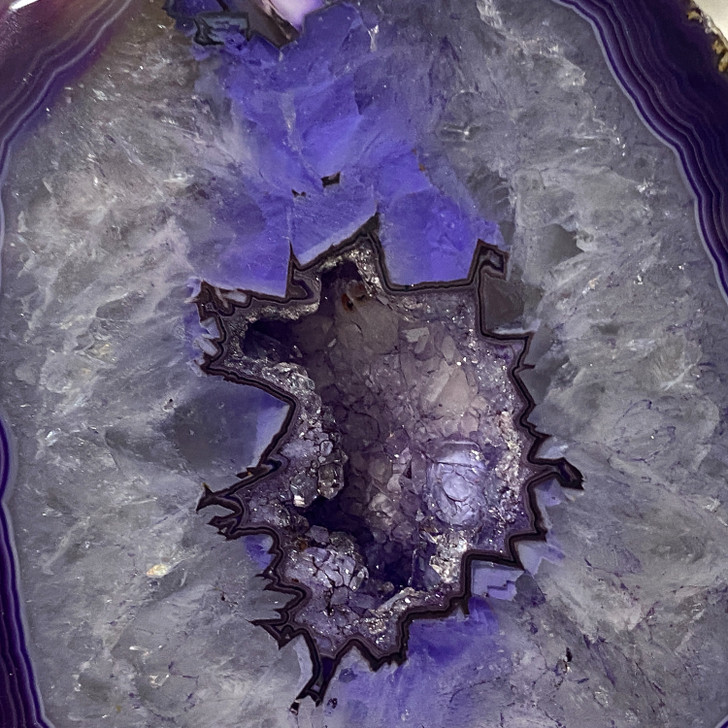 Purple Agate Geode