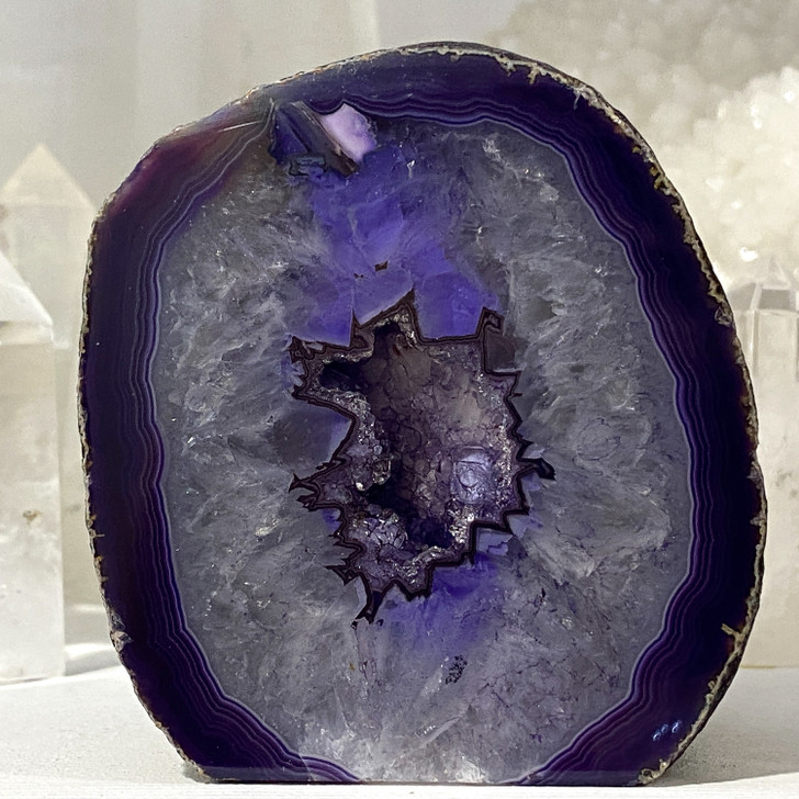 Purple Agate Geode