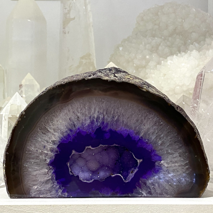 Purple Agate Geode 