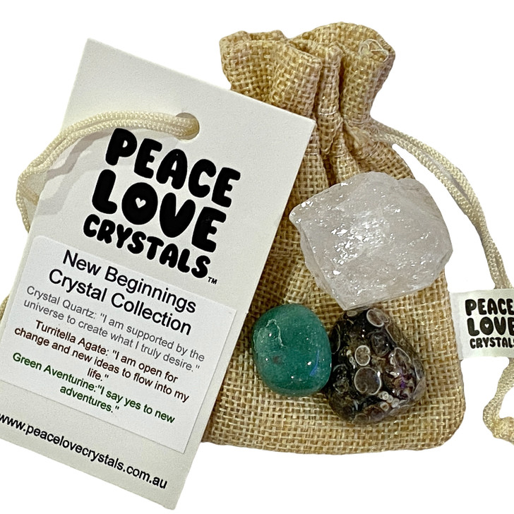 New Beginnings Crystal Collection Pouch