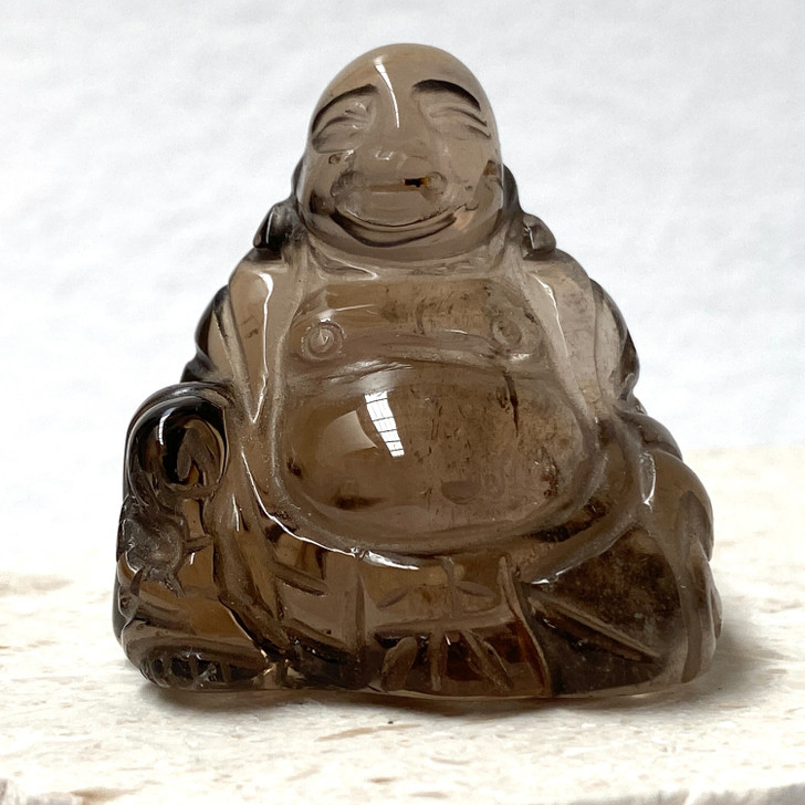 Smoky Quartz Small Buddha