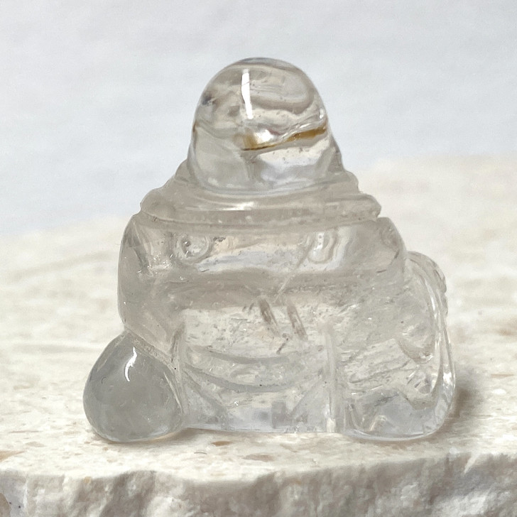 Crystal Quartz Mini Buddha