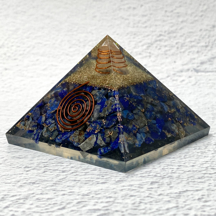 Lapis Lazuli Orgonite Pyramid