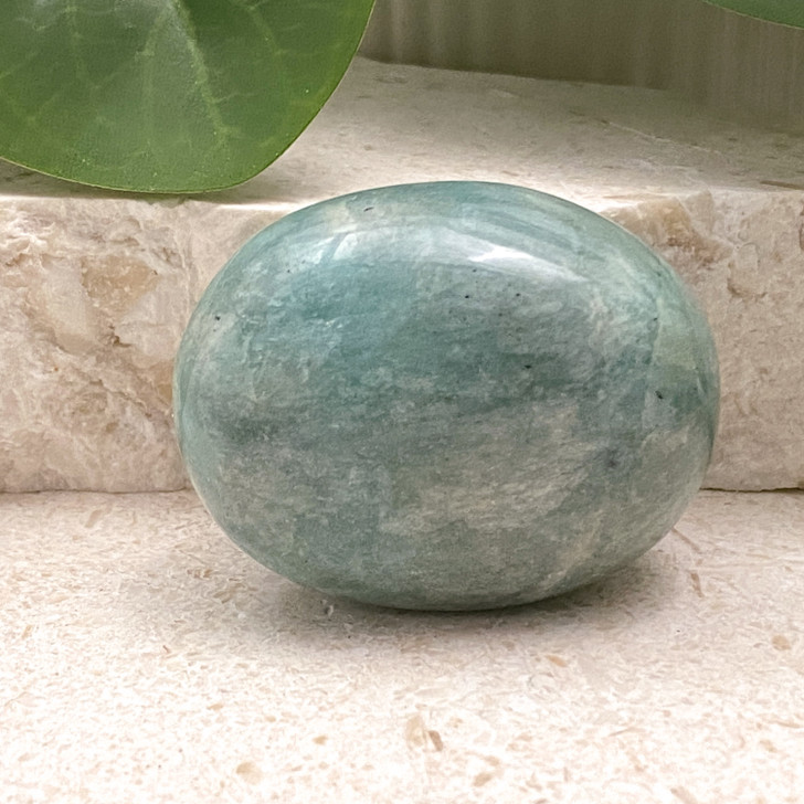 Amazonite Palm Stone