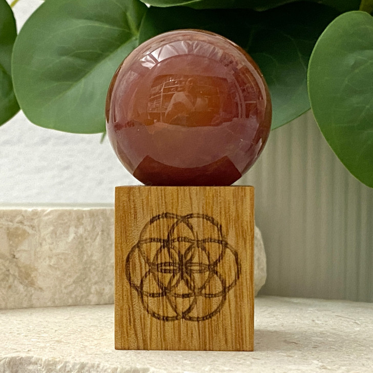 Fire Agate Sphere 4cm