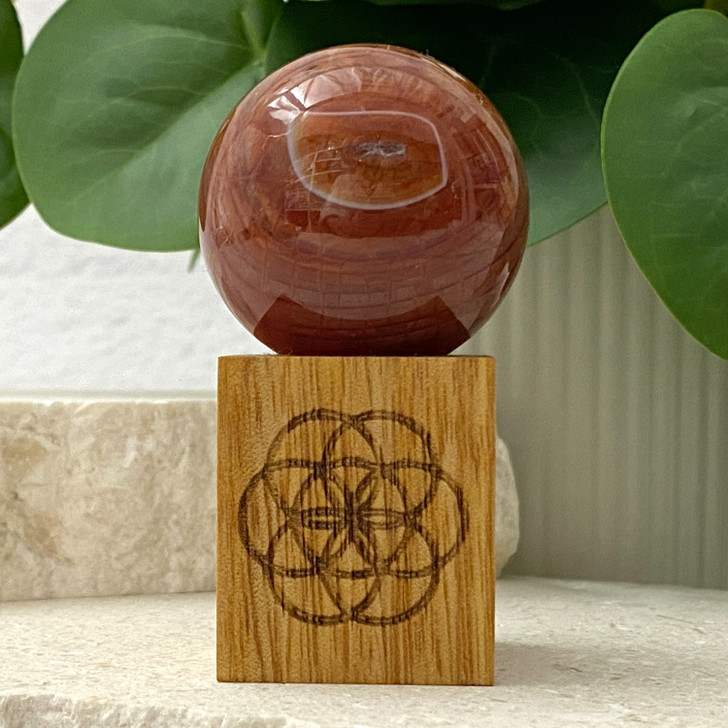 Fire Agate Sphere 4cm