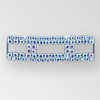3.25 inch Rhinestone Connector, Crystal AB, Silver, ss12, ss8.5