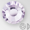 ss30 PALE LILAC HOT FIX - PRECIOSA MAXIMA Flat Back, 18 facets, foiled back