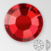 ss12 RED VELVET - PRECIOSA MAXIMA Flat Back, 15 facets, foiled, small package