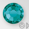 ss7 BLUE ZIRCON - PRECIOSA MAXIMA Flat Back, 15 facets, foiled, small package
