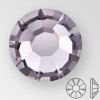 ss9 Lilac Ash - PRECIOSA MAXIMA Flat Back, 15 facets, foiled