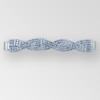5.5 inch Crystal Silver Rhinestone Connector, ss12