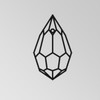 9x15mm Machine Cut Drop Pendant, Crystal color