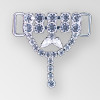 2 inch Rhinestone Connector, Crystal Silver, ss14.5, ss29, 8x4.8 Pear (30% applied; limited - time special)