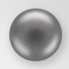 6mm PRECIOSA Glass Cabachon in Dark Gray Color
