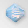 5mm MC Preciosa Bicone (Rondelle) Bead, Light Sapphire Opal color