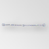 12 inch One Row Crystal AB Silver Rhinestone Closure, ss 29