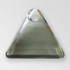 13mm Acrylic Triangle Pendant, Black Diamond color