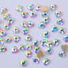 Crystals for Nail Art - 7mm Heart,  CRYSTAL color