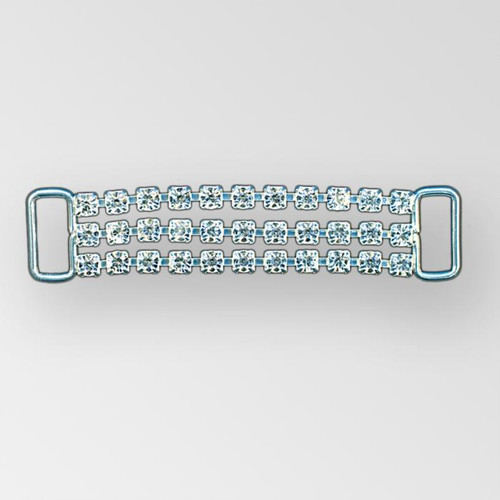 2.75 inches Rhinestone Connector in Crystal Silver, ss14.5 Product