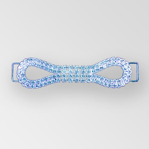 3.5 inch Crystal Silver connector, ss12 Product