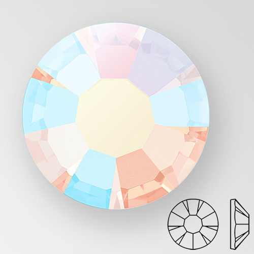 ss20 GOLD QUARTZ AB - PRECIOSA MAXIMA Flat Back, 15 facets, foiled, small package ss20 GOLD QUARTZ AB - PRECIOSA MAXIMA Flat Back, 15 facets, foiled, small package Product