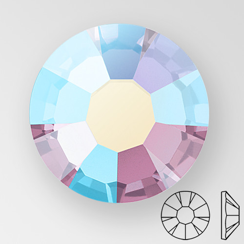 ss16 LIGHT AMETHYST AB - PRECIOSA MAXIMA Flat Back, 15 facets, foiled, small package ss16 LIGHT AMETHYST AB - PRECIOSA MAXIMA Flat Back, 15 facets, foiled, small package Product