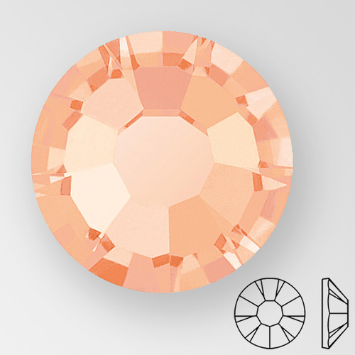 ss16 APRICOT - PRECIOSA MAXIMA Flat Back, 15 facets, foiled, small package ss16 APRICOT - PRECIOSA MAXIMA Flat Back, 15 facets, foiled, small package Product