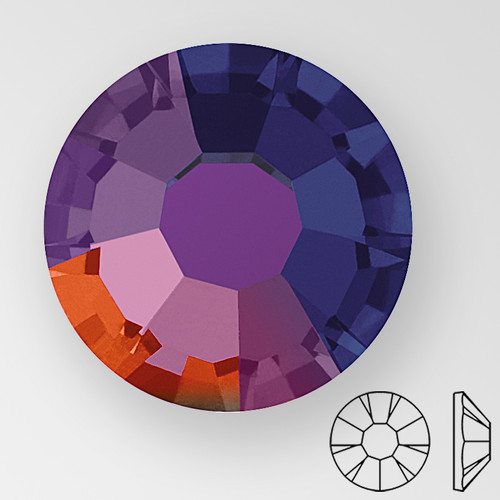 ss16 VOLCANO - PRECIOSA MAXIMA Flat Back, 15 facets, foiled, small package ss16 VOLCANO - PRECIOSA MAXIMA Flat Back, 15 facets, foiled, small package Product