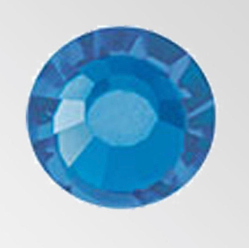 MC Hot Fix Chaton Rose in Bermuda Blue color, size ss30, foiled back Product