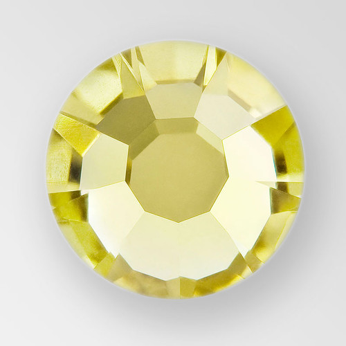 Hot Fix Chaton Rose in Acid Yellow color, size ss20, foiled back, small package Hot Fix Chaton Rose in Acid Yellow color, size ss20, foiled back, small package Product