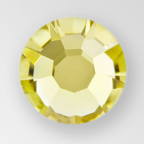 MC Chaton Rose in Acid Yellow color, size ss9, foiled back Product