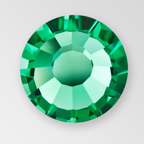 MC Hot Fix Chaton Rose in Mint Green color, size ss16, foiled back Product